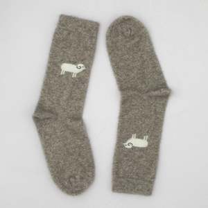 Homepage Collection: Possum Merino Sheep Socks