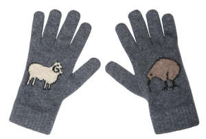 All: Merinosilk Kiwi Patch Gloves