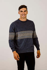 Homepage Collection: Merinosilk Fairisle Crew Sweater