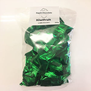 Products: Kiwifruit in Milk Chocolate 200g - Kapiti Chocolate Factory