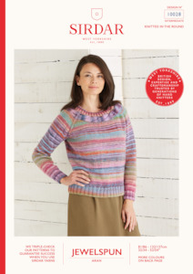 Pattern: SIRDAR LEAFLET 10028