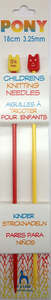PONY CHILDRENS KNITTING NEEDLES