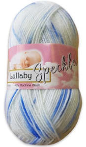 Yarn: COUNTRYWIDE LULLABY SPECKLES MERINO 4PLY