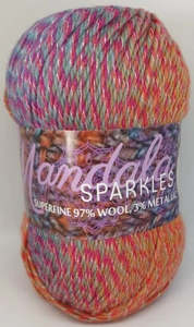 COUNTRYWIDE MANDALA SPARKLES 8PLY