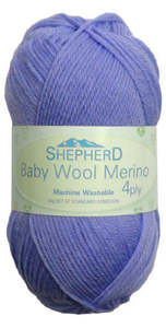 Discontinued: SHEPHERD BABY WOOL MERINO 4PLY