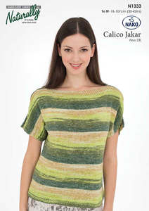New Cottons: NATURALLY LEAFLET N1333