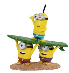 Aquarium Ornament: Kevin, Bob & Stuart Beach Buddies - Small
