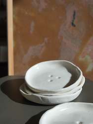 Ceramics: Ceramic Soap Dish (Round)