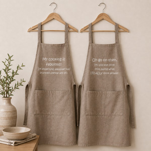Mens Womens Aprons: Apron Natural