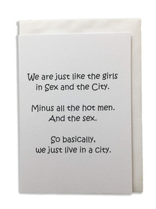 Products: Card Pack - Sayings Design (5 cards & 5 envelopes) K Design