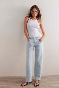 Jean: Risk taker Mid-Rise Jean (Daydream Blue)