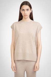 Aleger: N.87C Crew Vest (Champagne)