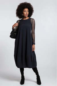 BAY DRESS (NAVY)