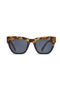 Age Eyewear: Savage Sunglasses (Tortoiseshell to Black)
