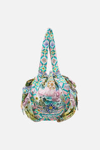 Drawstring Beach Bag (Just Coasting)