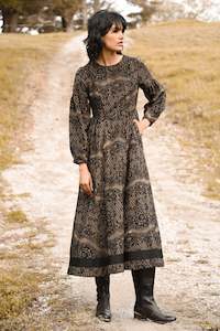 Sale 1: BITTER SWEET SYMPHONY Dress (Olive / Black)