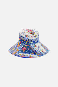 Wide Brim Bucket Hat (Tiles Darls)