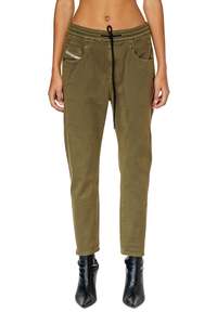 D-FAYZA Jogg Sweat Jeans (Khaki, drawstring)