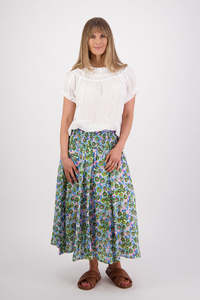 Pandora Skirt (Denim Daisy)