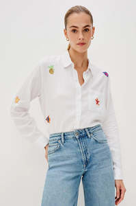 Charli Shirt (Island Embroidery)