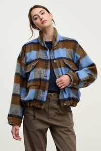 Aubrey Jacket (Brushed Plaid)