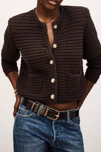 GASPARD Cardigan (Chocolate)