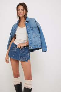Opal Swing Denim Jacket (Cowboy Romance)