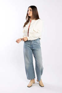 Barrel Jean (Indigo Blue)