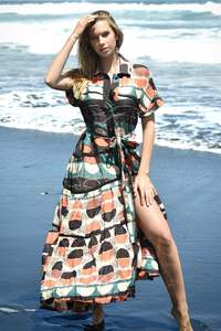 BEAUTY IS A GESTURE Dress (Multi Spot)