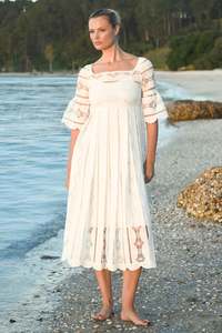 SWING OF BEAUTY DRESS (White)