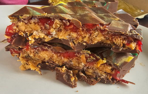 Peanut Butter and Jam Dubai Stuffed Chocolate My Site