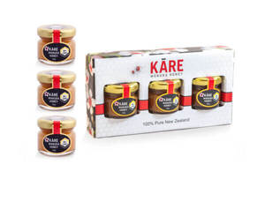 Products: Manuka Honey Sampler UMF 20 - 3 x 30g pots in gift box