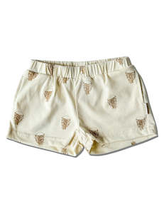 Bottoms: Jelly Fish Shorts - Cream