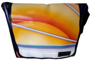 Recycled Medium Messenger Bag: Kenny Large Messenger Bag  BI9494