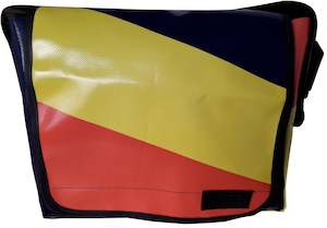 Recycled Medium Messenger Bag: Kenny Large Messenger Bag BI8888