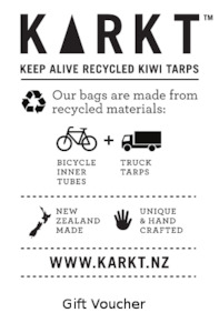 Recycled Medium Messenger Bag: Gift Voucher