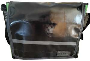 Recycled Medium Messenger Bag: Kenny Large Messenger Bag BJ4747