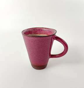 Frontpage: Rose Dream on Deep Terracotta Mug