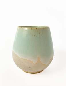 Low Tide on Speckled Stoneware Tumbler