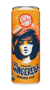 Organic Sodas Cans: Gingerella Ginger Ale [24 Cans] Organic