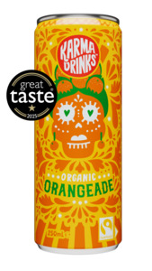 Organic Sodas Cans: Orangeade Cans [24 Cans] Organic