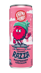 Organic Sodas Cans: Razza Raspberry Lemonade [24 Cans] Organic