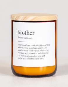 The Commonfolk: Dictionary Candle – Brother