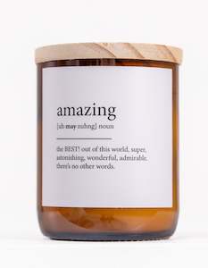 Candles: Dictionary Candle - Amazing