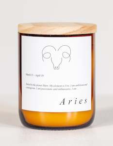The Commonfolk: Zodiac Candle – Aries