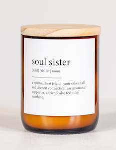 Candles: Dictionary Candle – Soul Sister