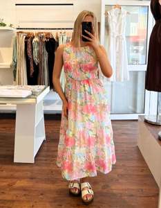 New Arrivals: Mavi Elastic Waist Midi Dress in Floral