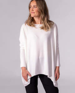 New Arrivals: Willow Cotton Knit Jumper in Cream