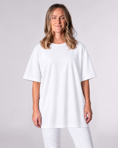 Tops: Remy White Oversized Tee