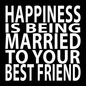 BW159 HAPPINESS IS BEING MARR